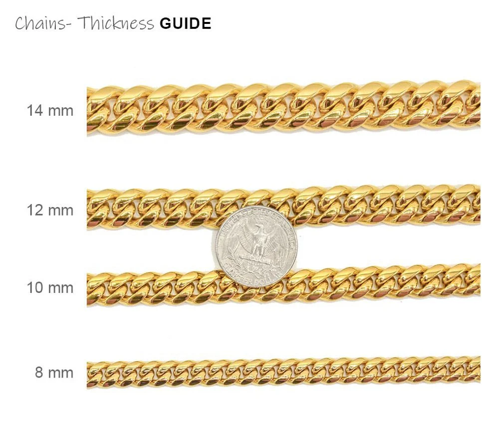 10MM CUBAN STEEL chain - Image 4